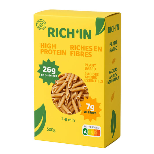 Rich'in - Pack Protéiné - Penne & Coquillettes Protéinés